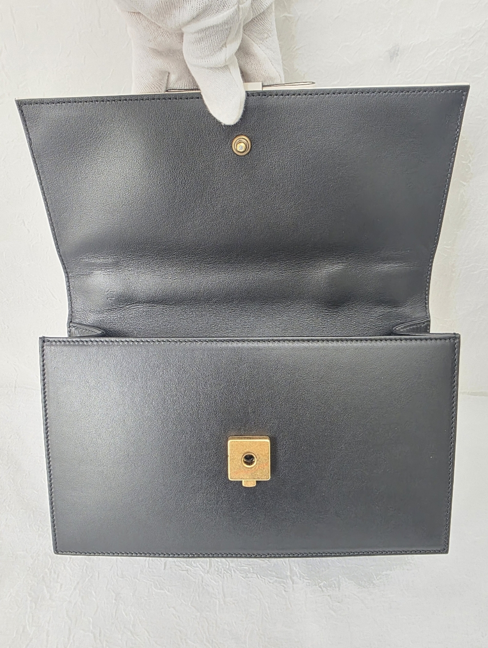 Auth LMTD Gucci Marmont Ribbon Shoulder Bag - Picture 8 of 11